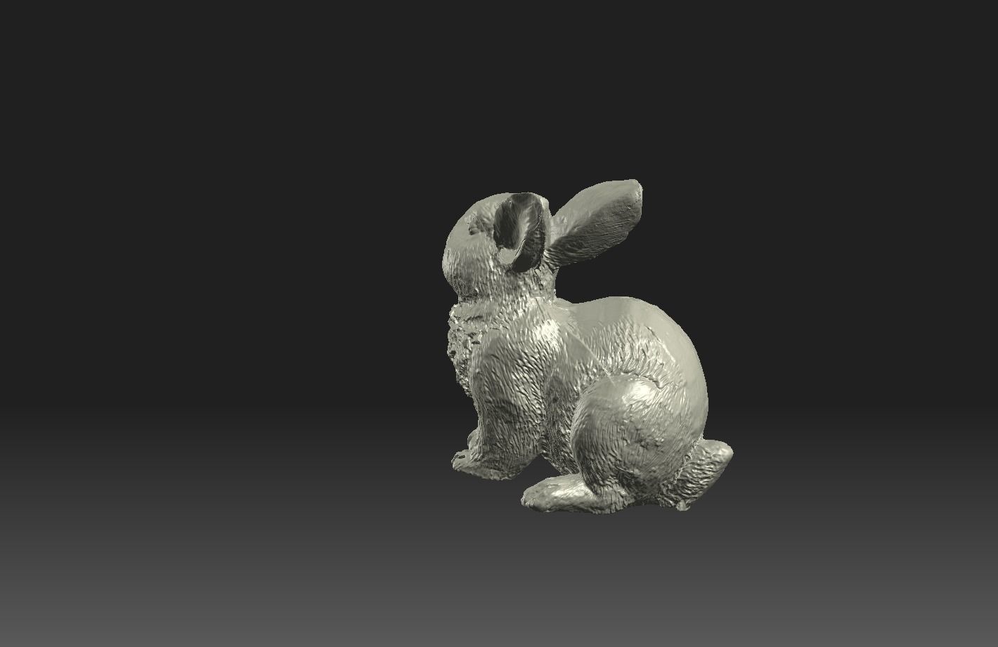 Easter Bunny 3D print model_9
