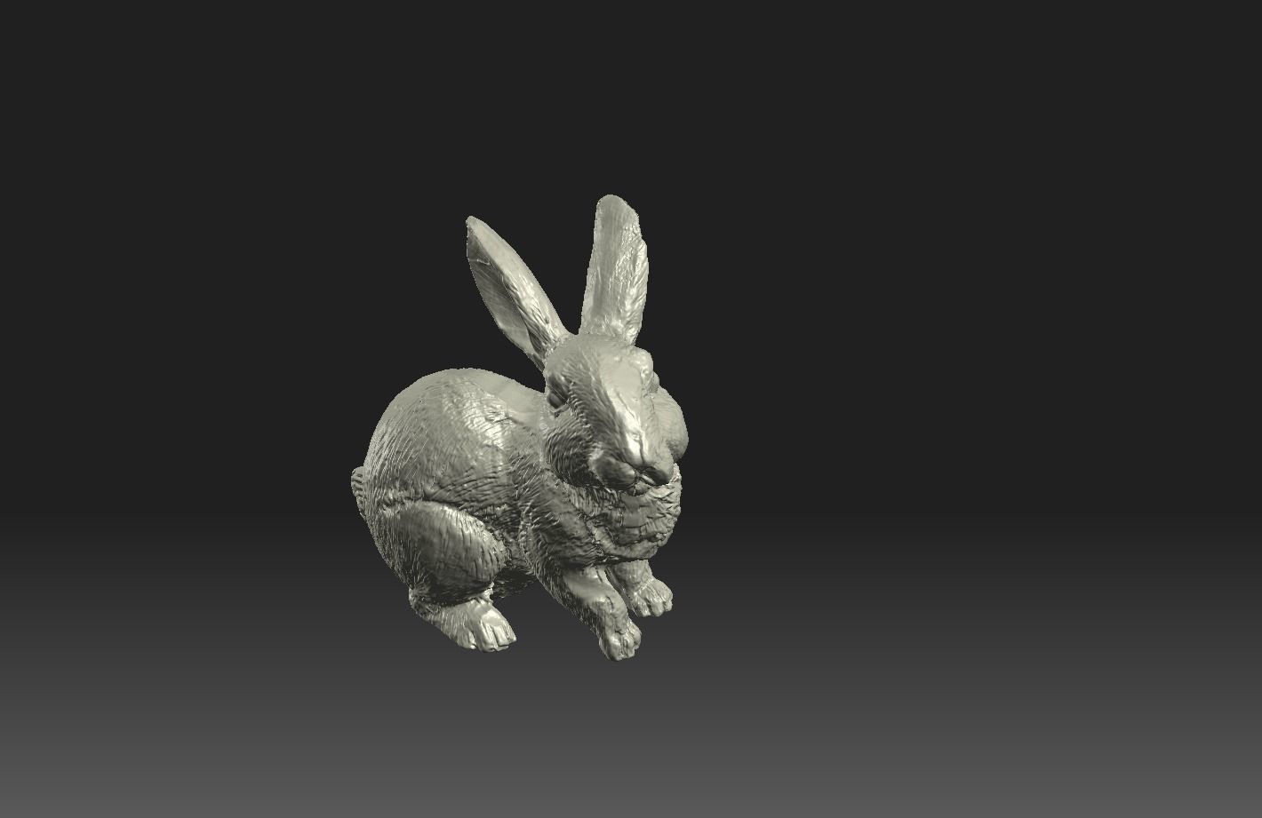 Easter Bunny 3D print model_6