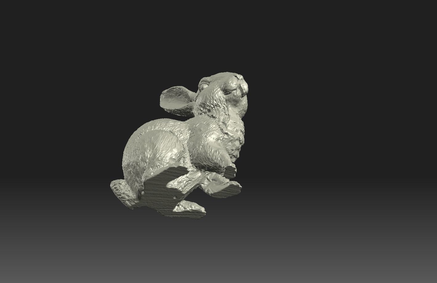 Easter Bunny 3D print model_1