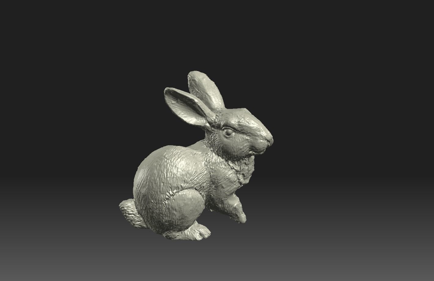 Easter Bunny 3D print model_11