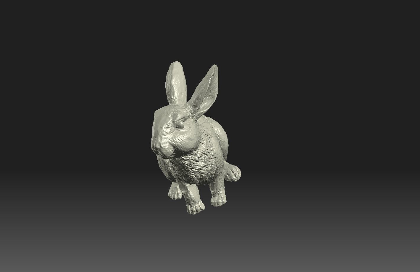 Easter Bunny 3D print model_7
