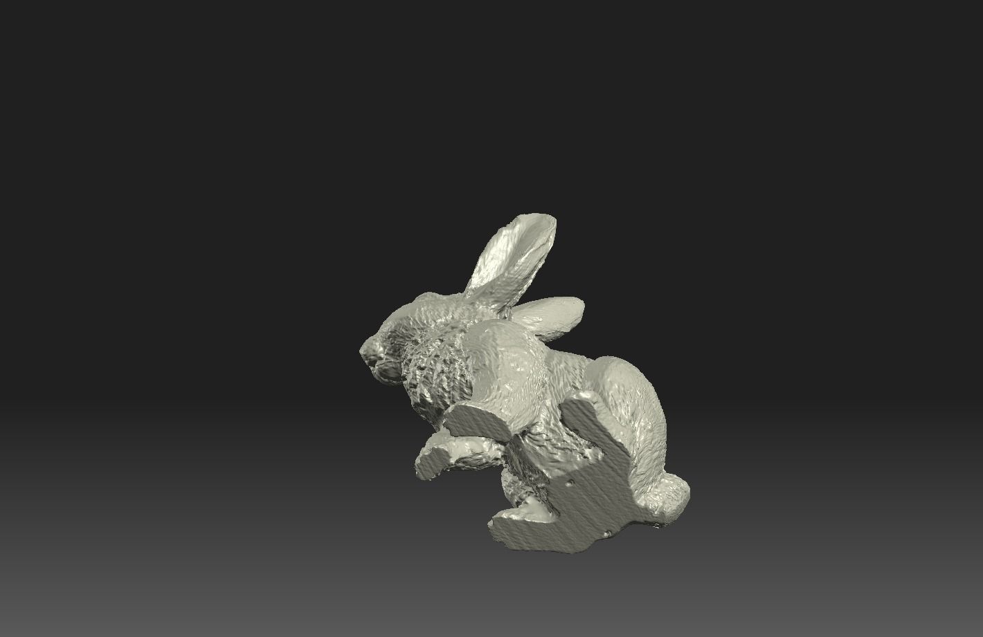 Easter Bunny 3D print model_2