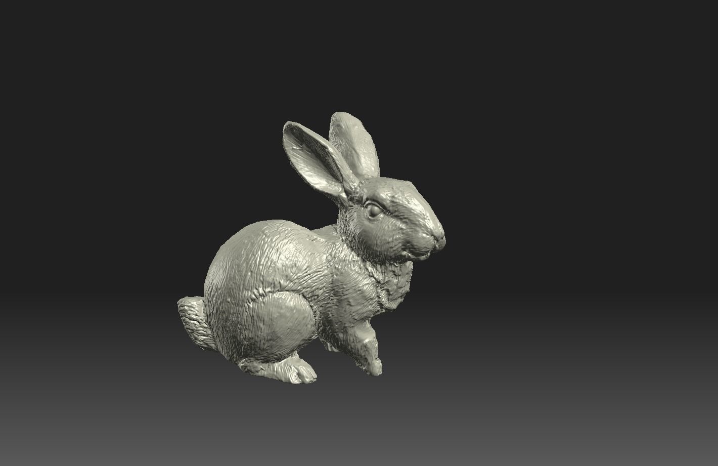 Easter Bunny 3D print model_5