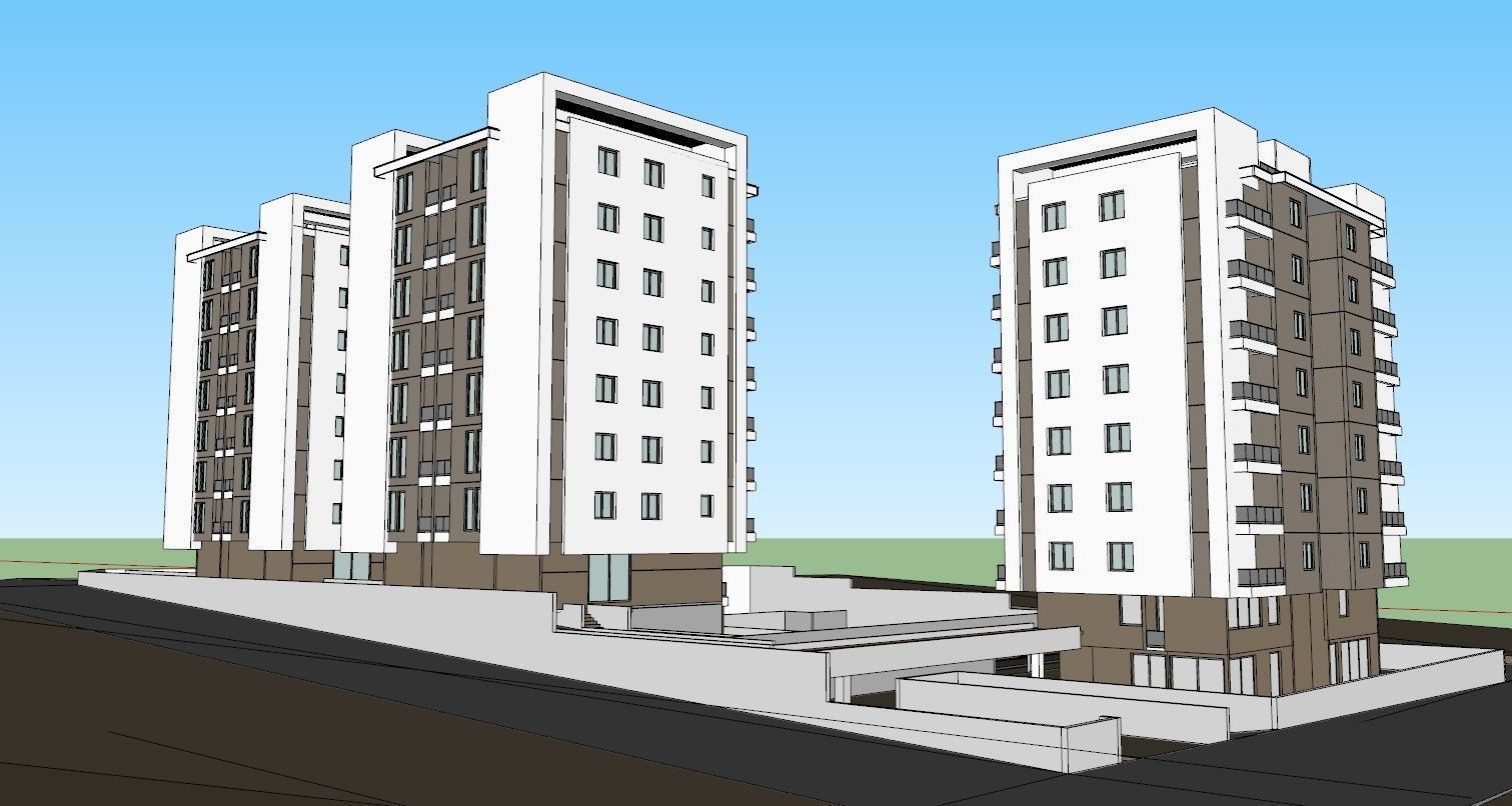 Apartment 5 apartments in cyprus 3D model_3