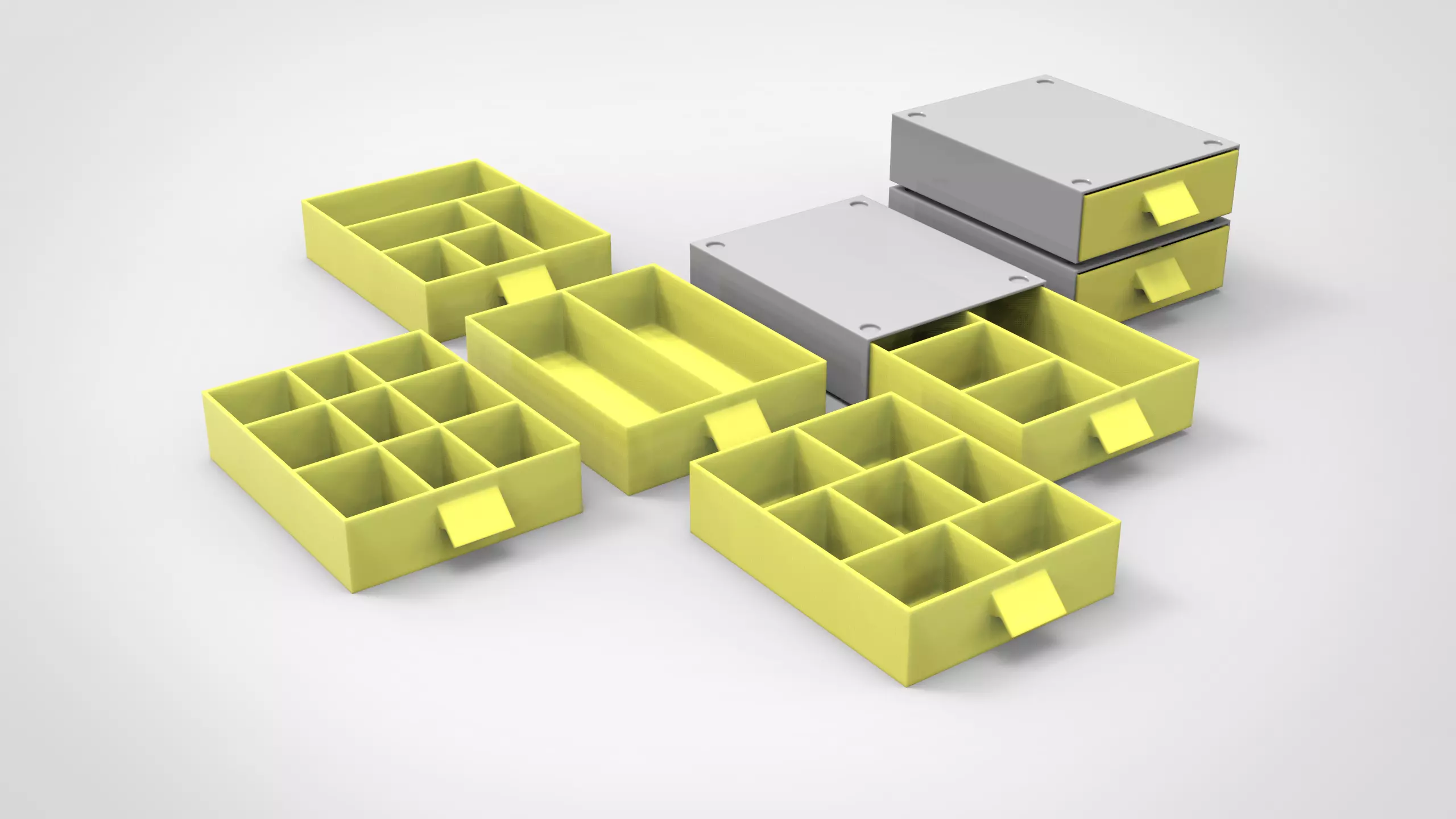 OrganizerBox - Storage Box 3D print model