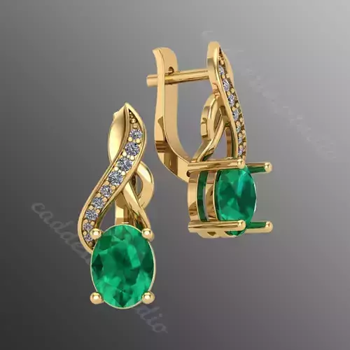 earrings  dp3 3D print model