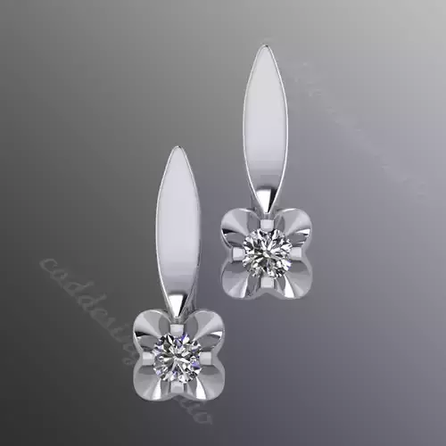 earrings dp3 3D print model