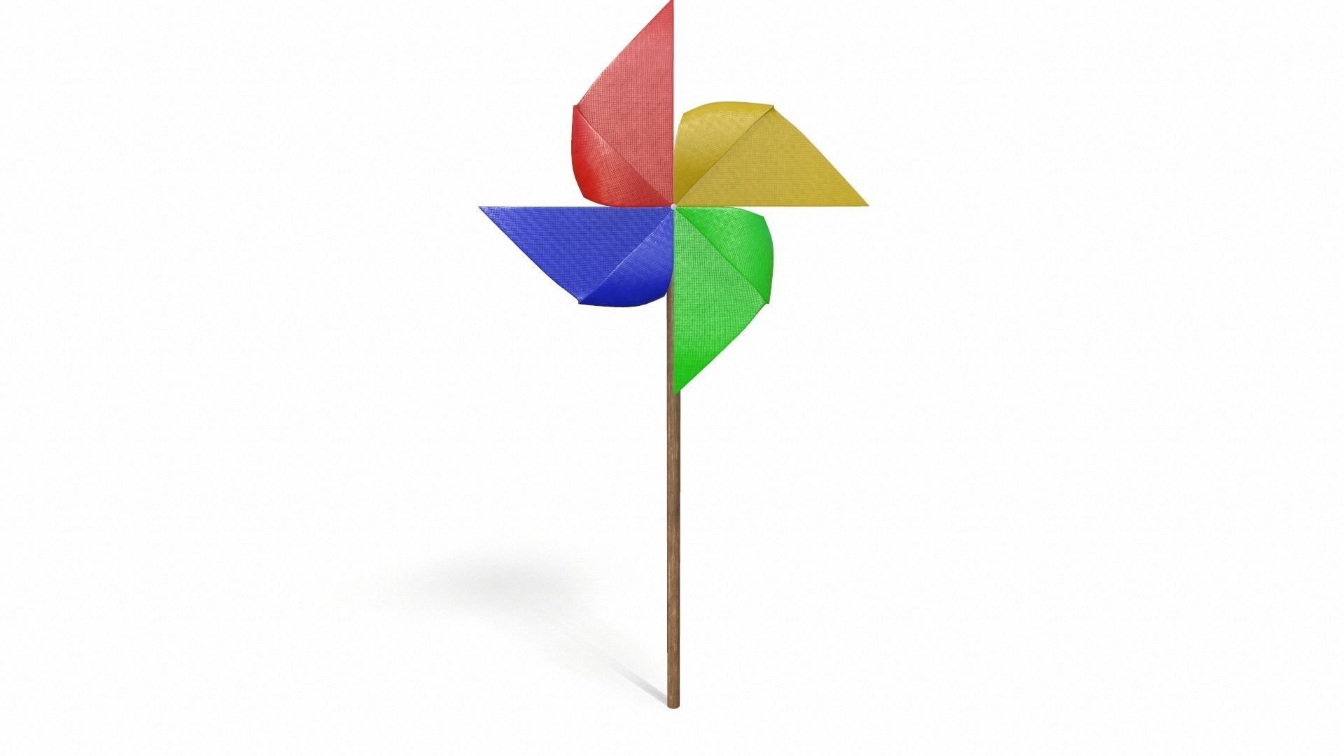 children pinwheel 3D model_2