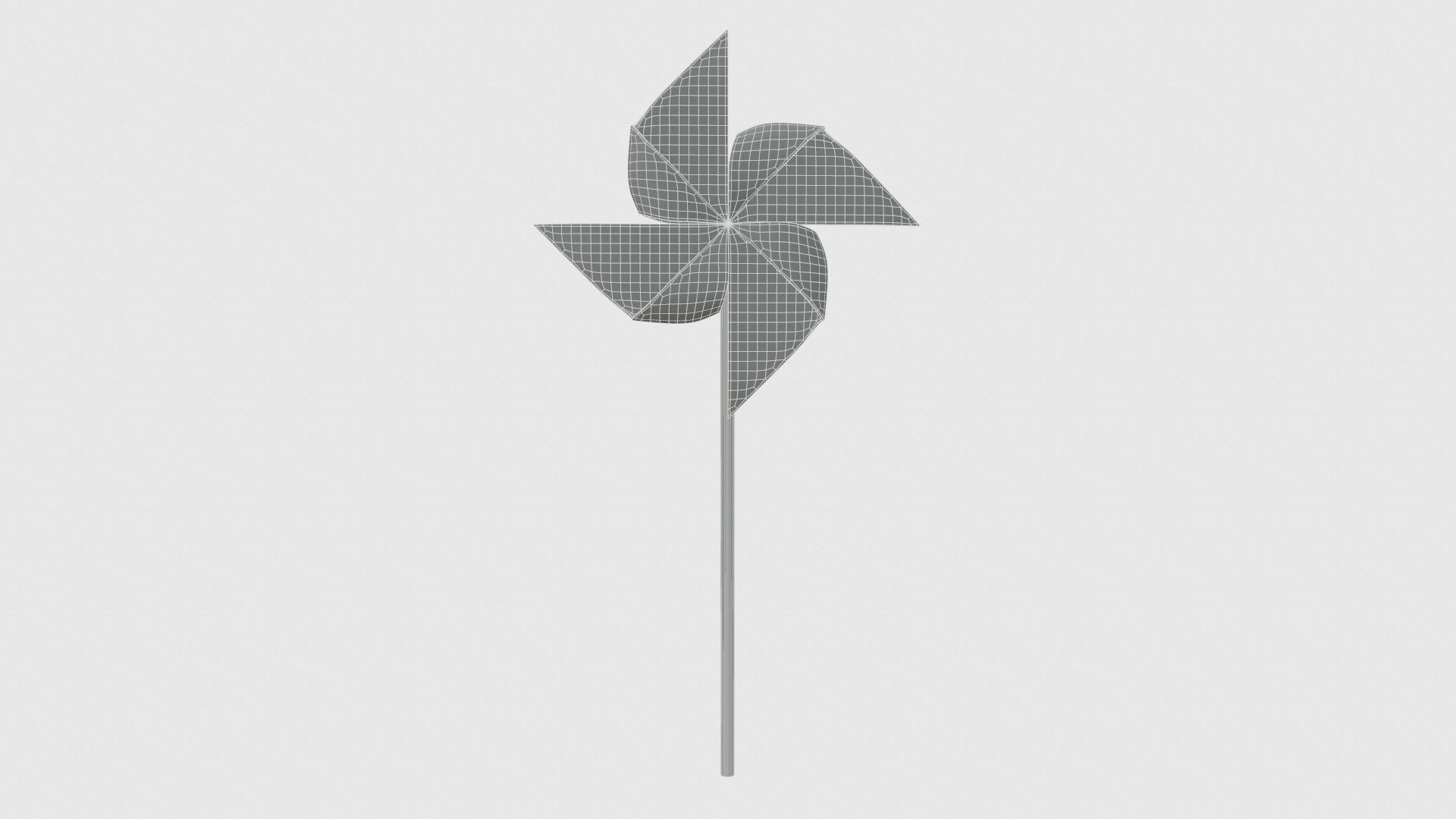 children pinwheel 3D model_10