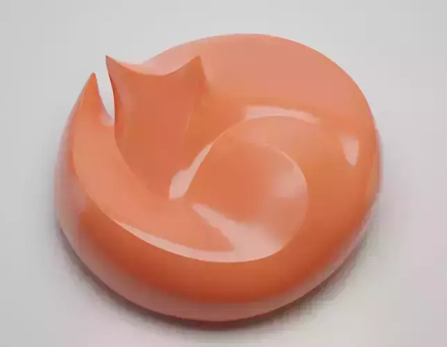 Fox stylized animal 3D print model