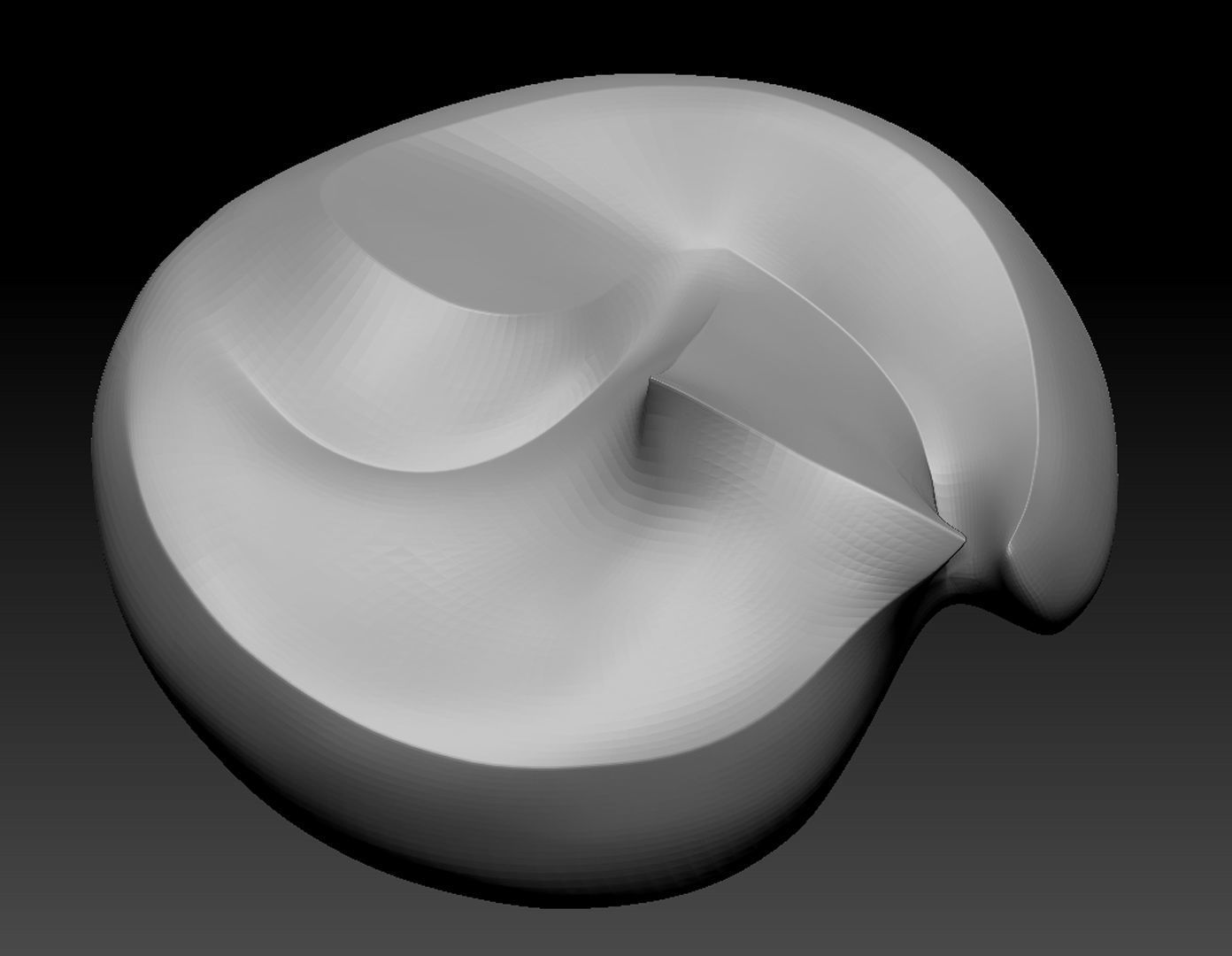 Fox stylized animal 3D print model 3D print model_3