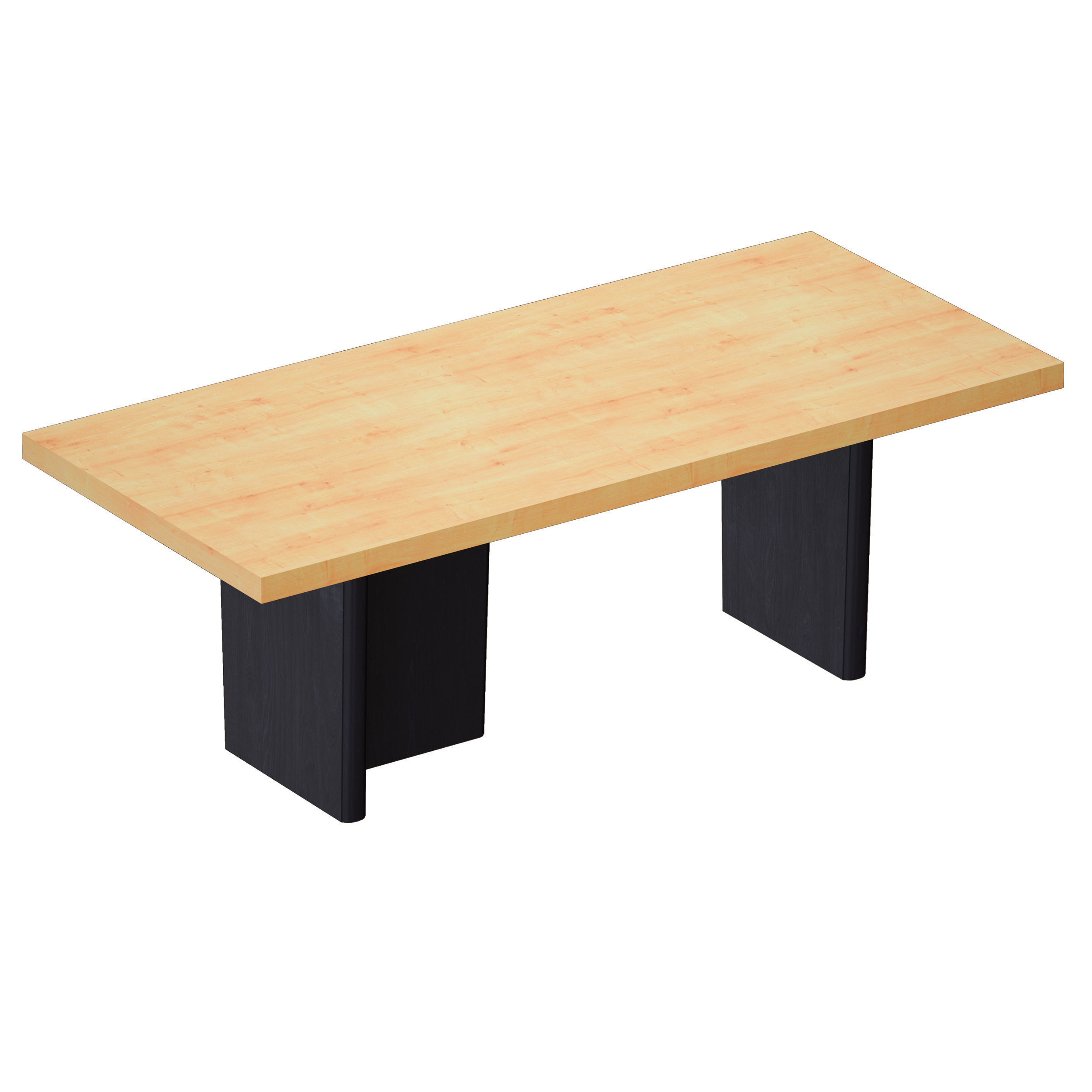 Ula Dining Table Crate and Barrel 3D model_3