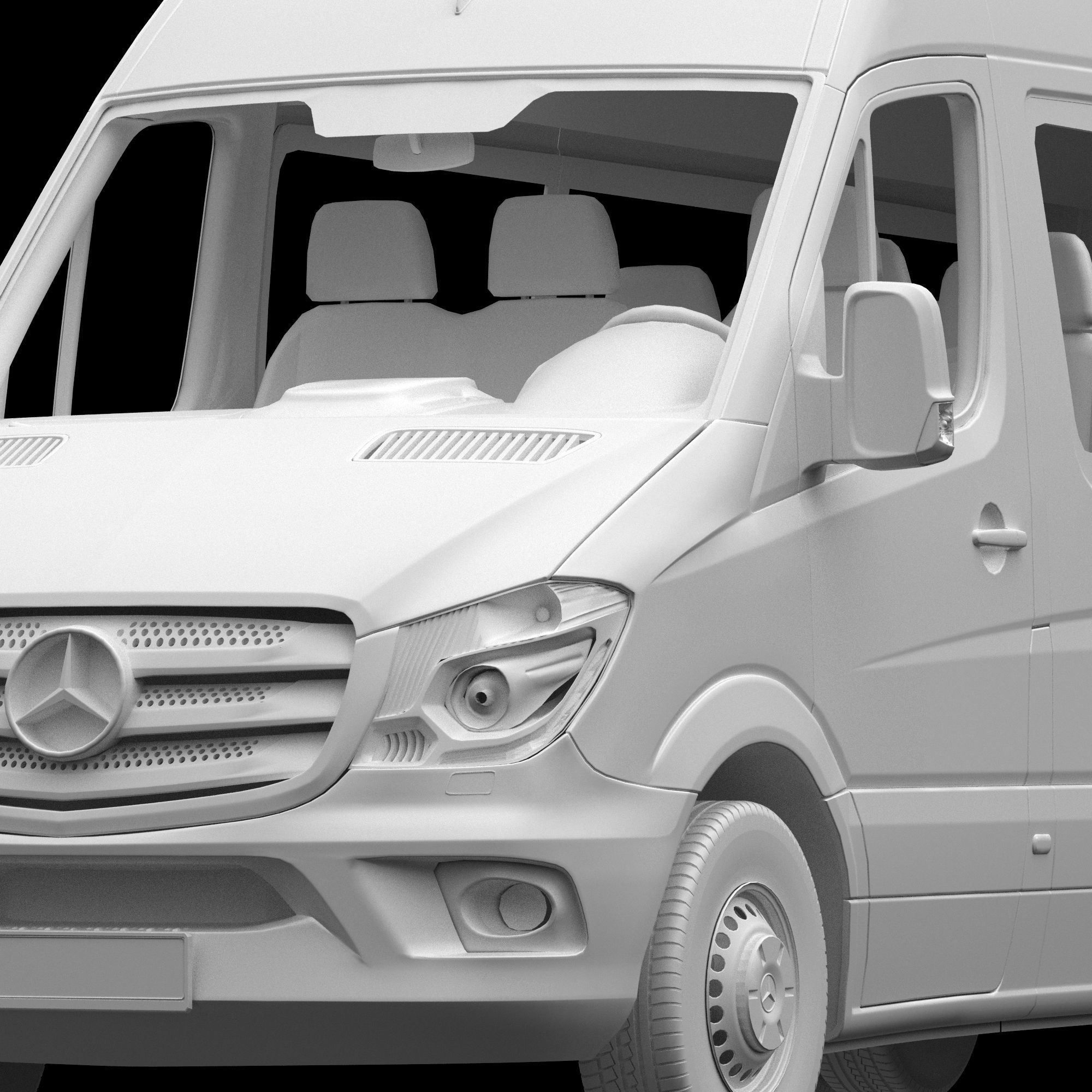 Mercedes-Benz Sprinter Bus 2015 3D model_25