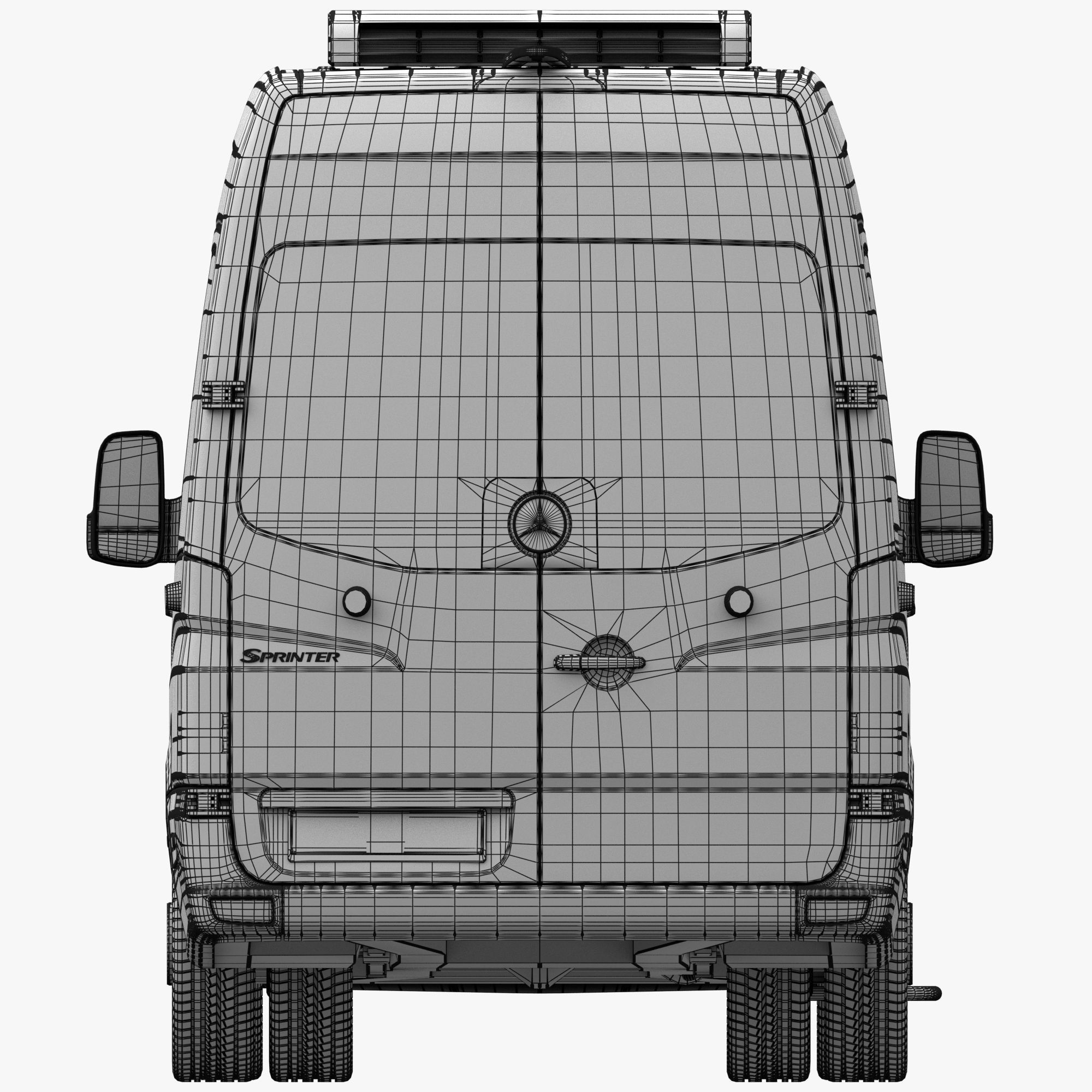 Mercedes-Benz Sprinter Bus 2015 3D model_18