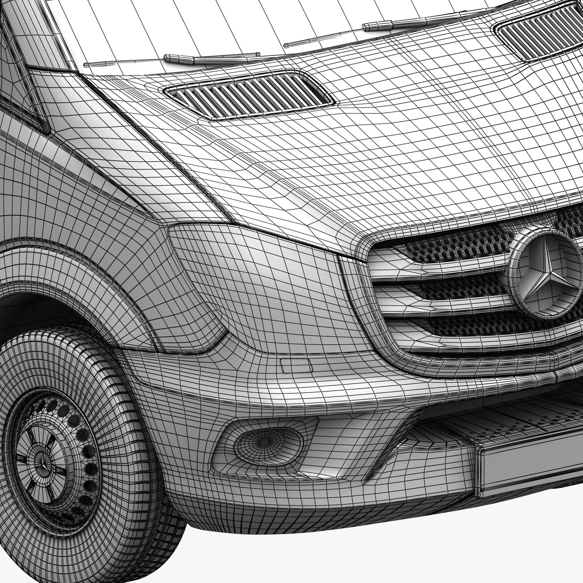 Mercedes-Benz Sprinter Bus 2015 3D model_21