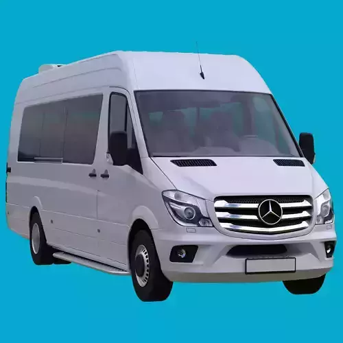 Mercedes-Benz Sprinter Bus 2015 3D model