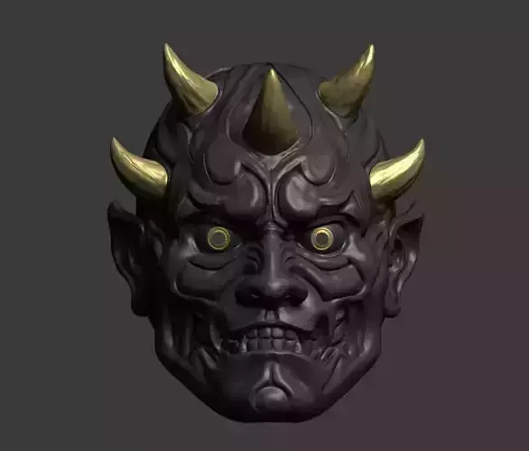  Darth Maul Mask Crime Lord Star Wars Sith Lord 3D print model