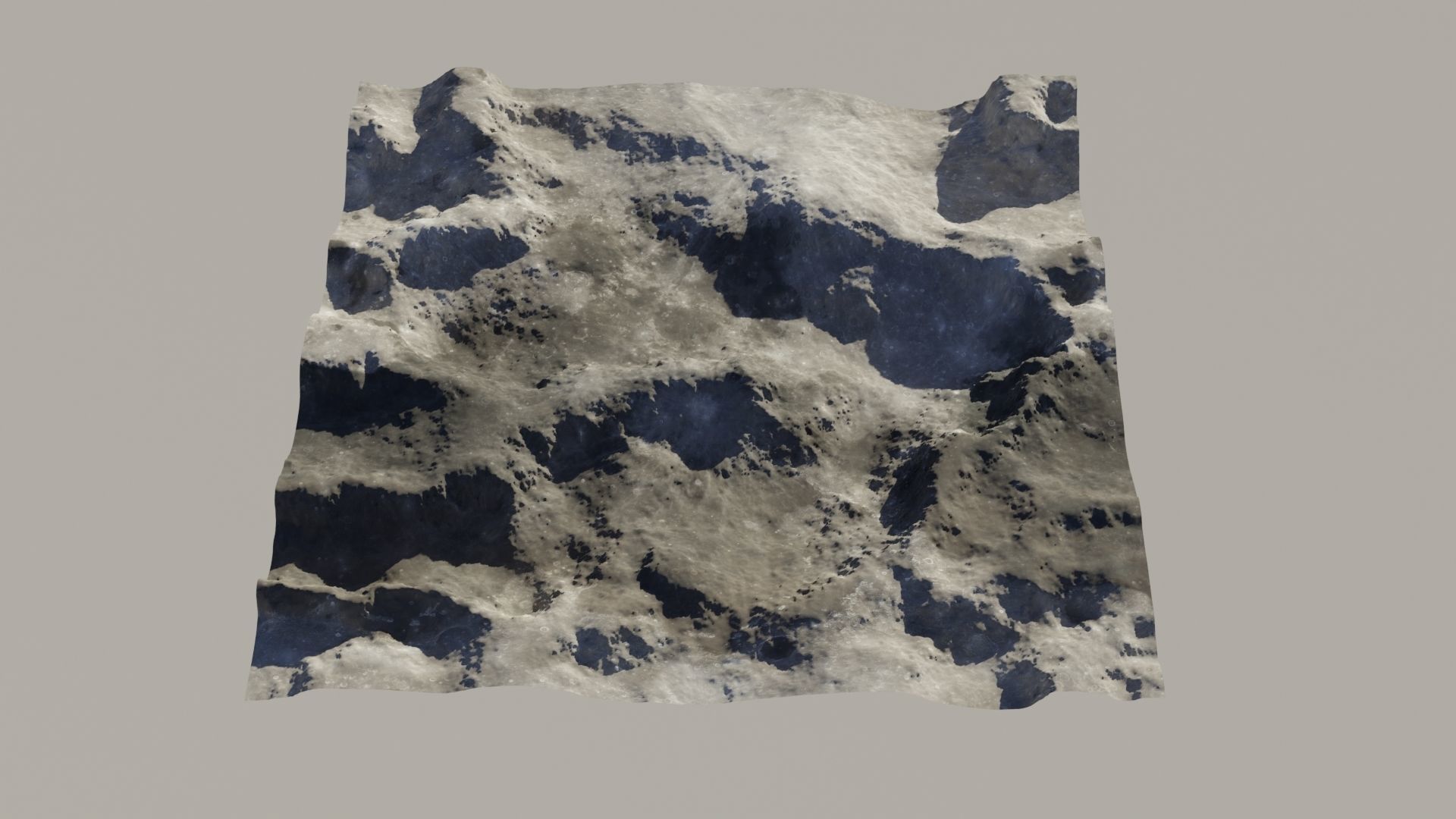 Planet Surface 3D model 3D model_3
