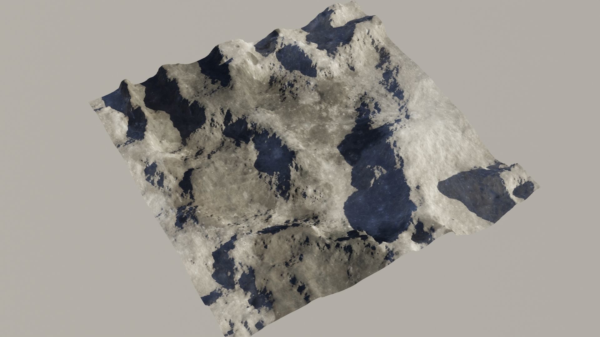Planet Surface 3D model 3D model_1