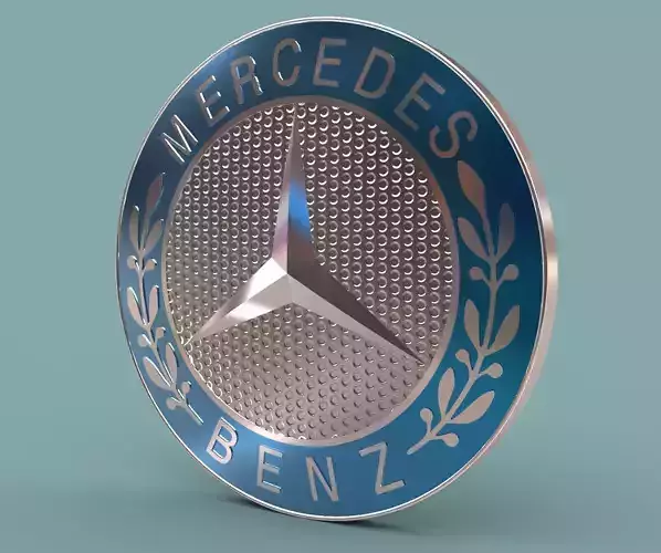 Mercedes Benz Logo 3D model Mercedes Benz Logo 3D model
