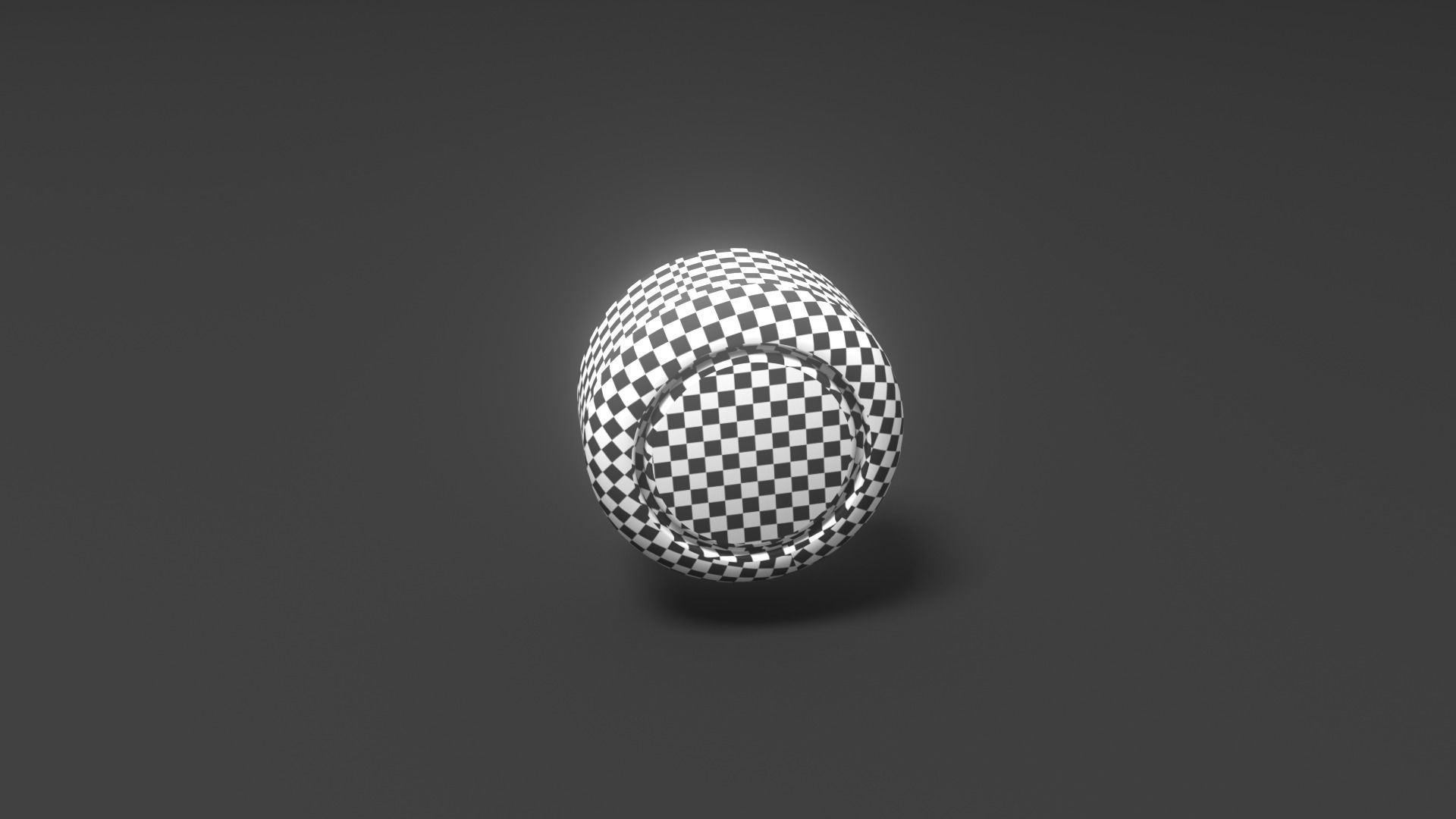 Record button Low-poly 3D model_2