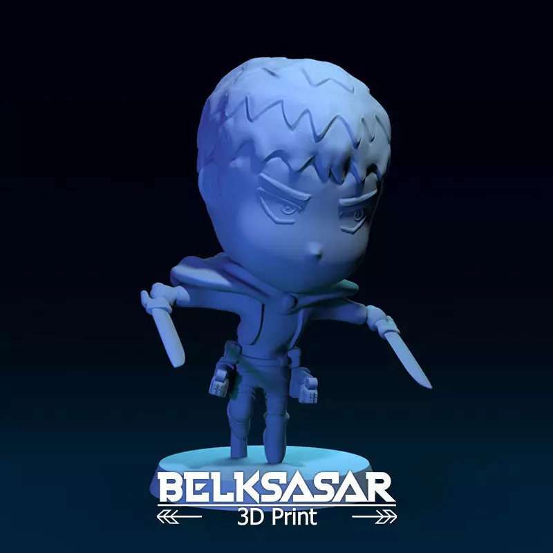Attack on Titan Fanart 3D print model