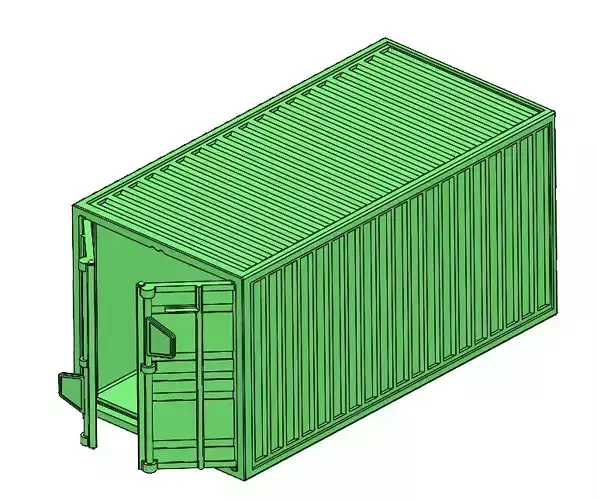 Shipping Container 3D print model