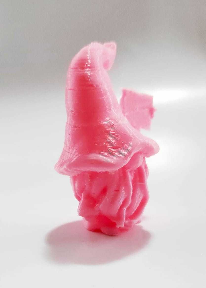 Gnome Wooden Sign 3D print model_10