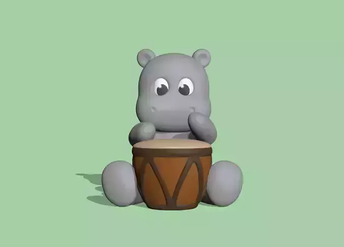 Hippo Drum