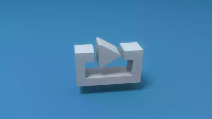 Play Loop  Low-poly 3D model
