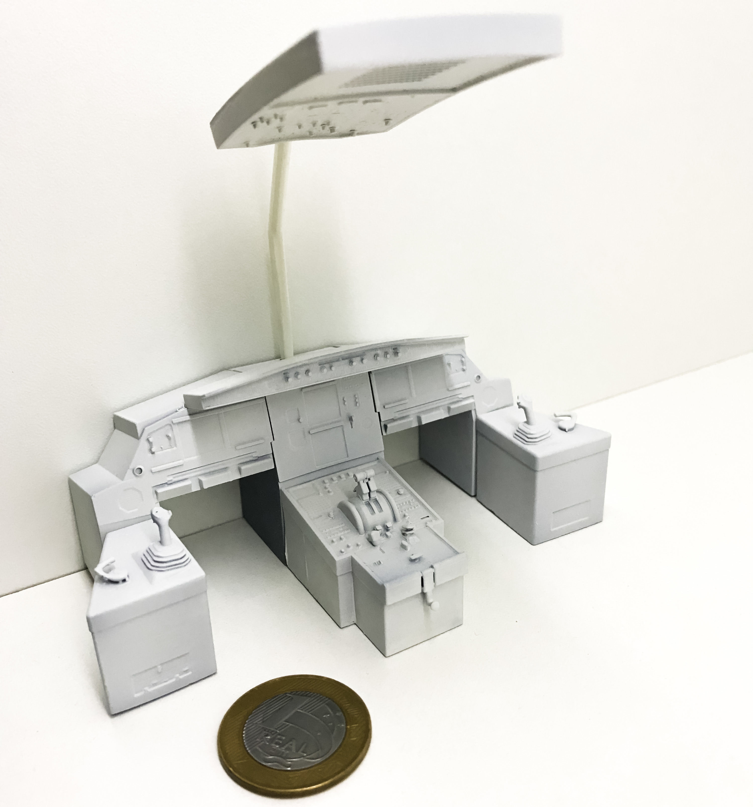 Super realistic Airbus panel for 3D printing 3D print model_5