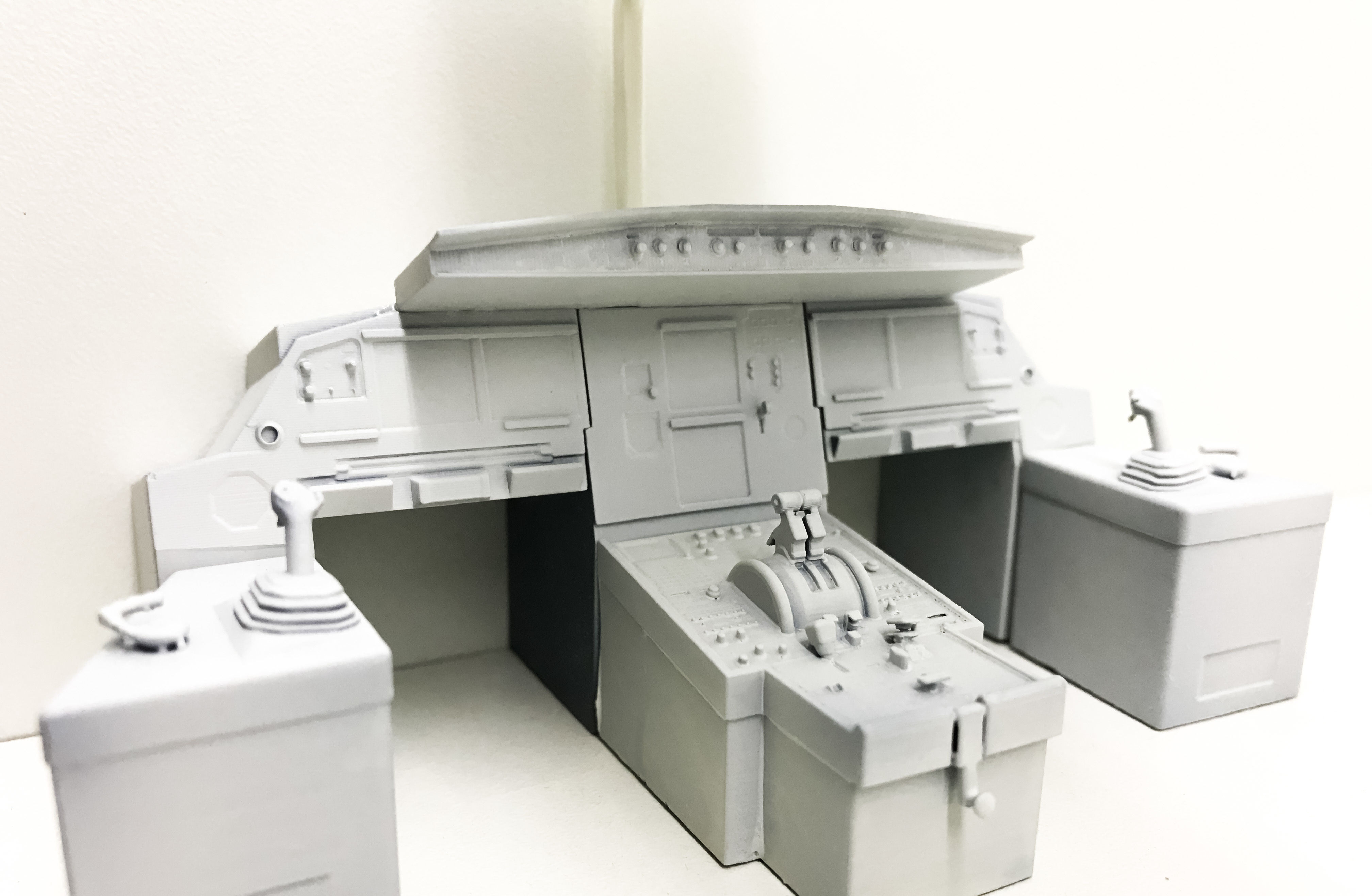 Super realistic Airbus panel for 3D printing 3D print model_4