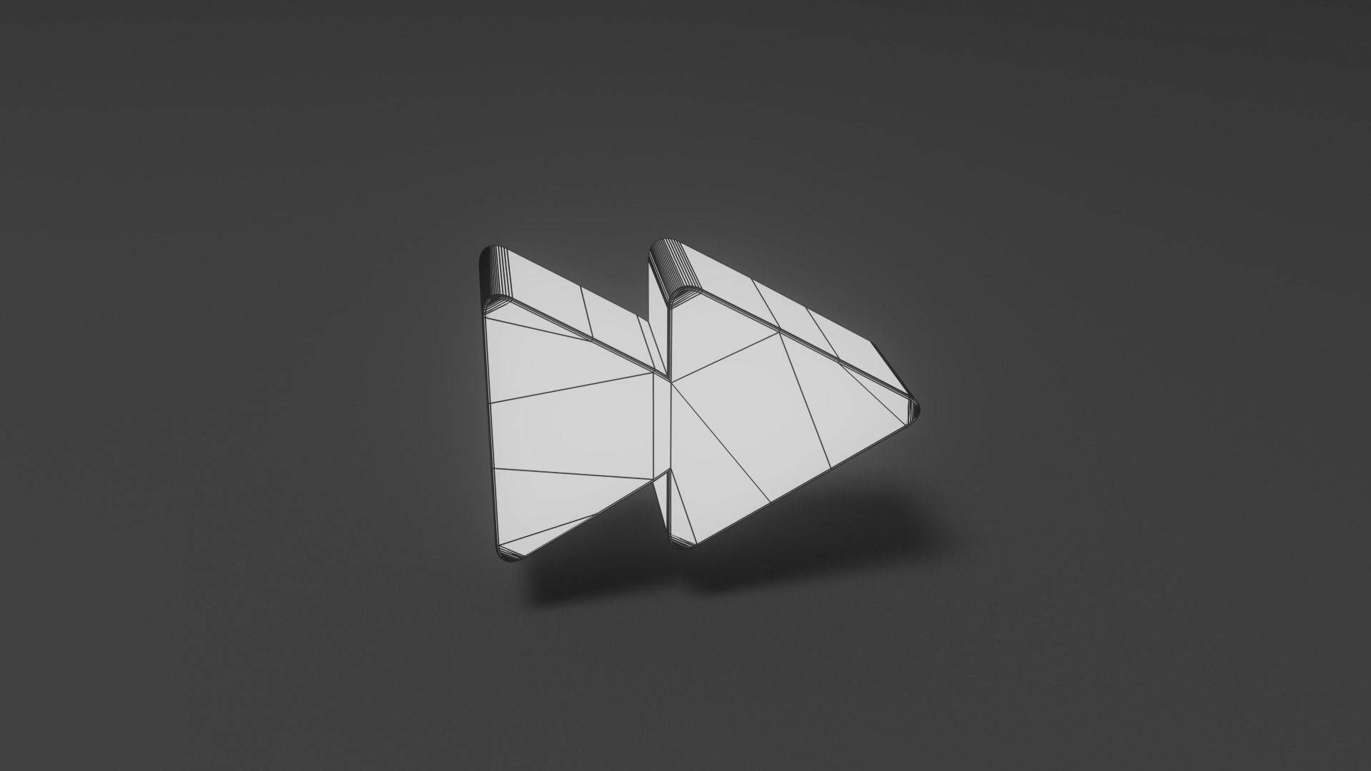 Forward - Reverse Low-poly 3D model_1