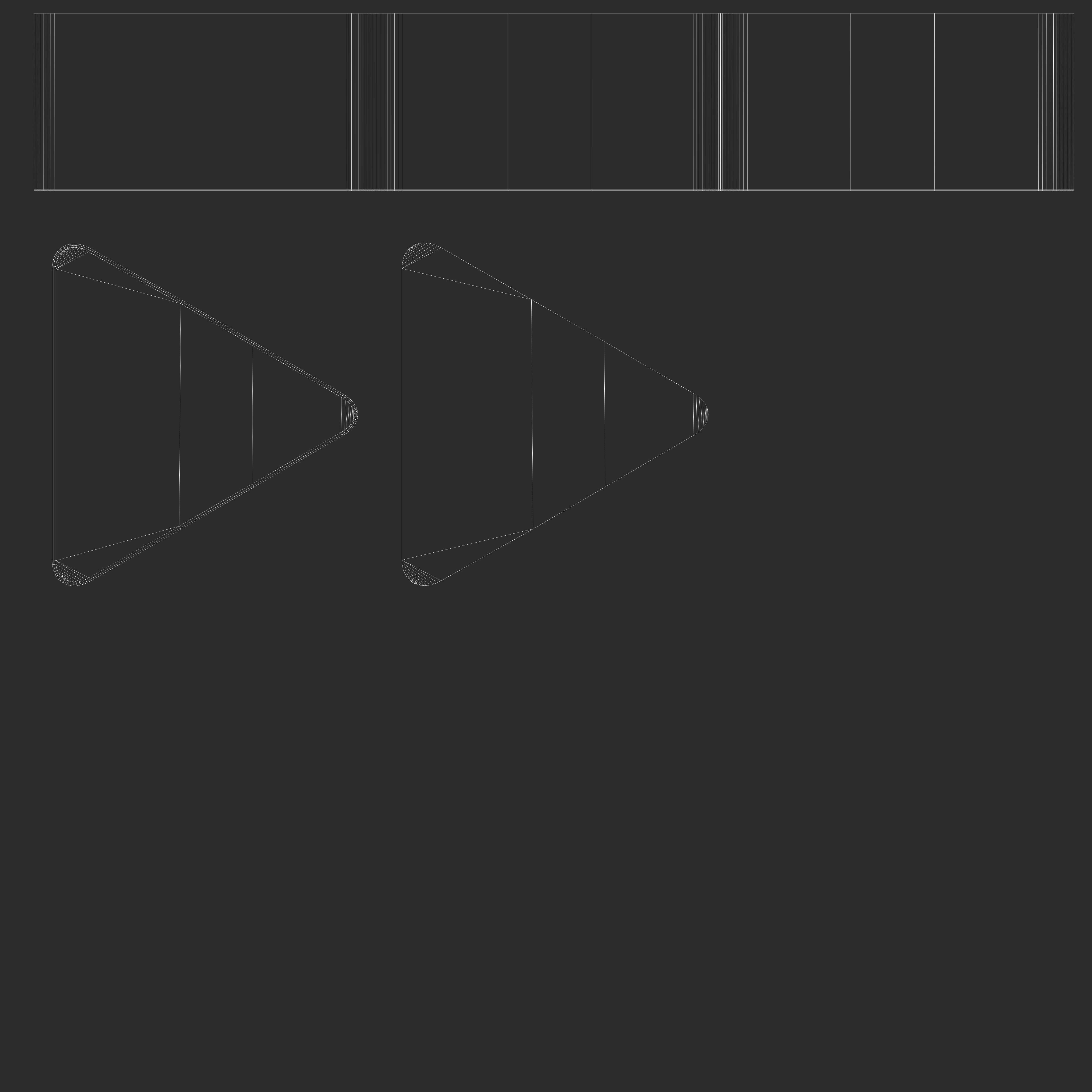 Play Button Low-poly 3D model_3