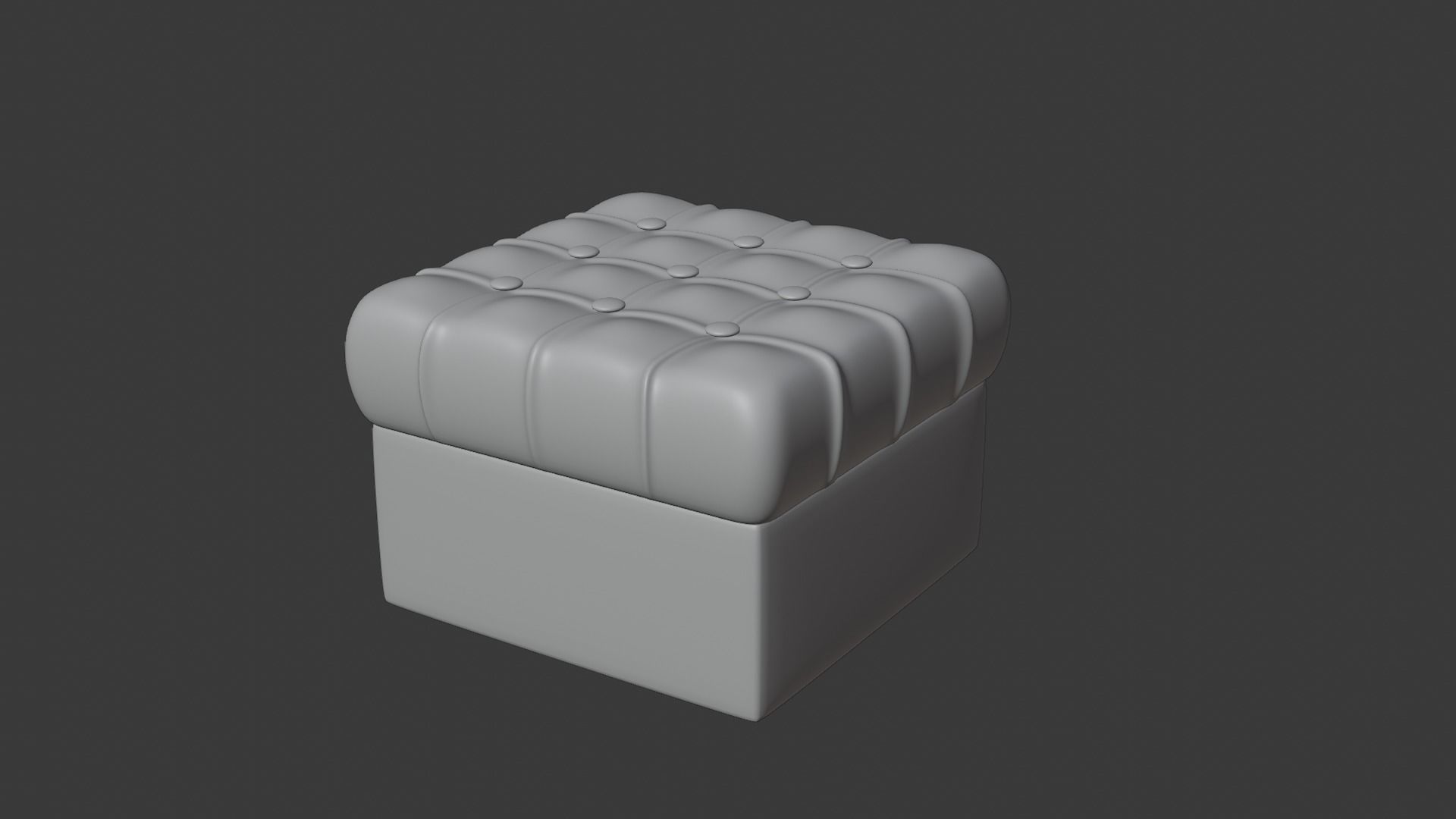 Red Leather Sofa Set 3D model_10