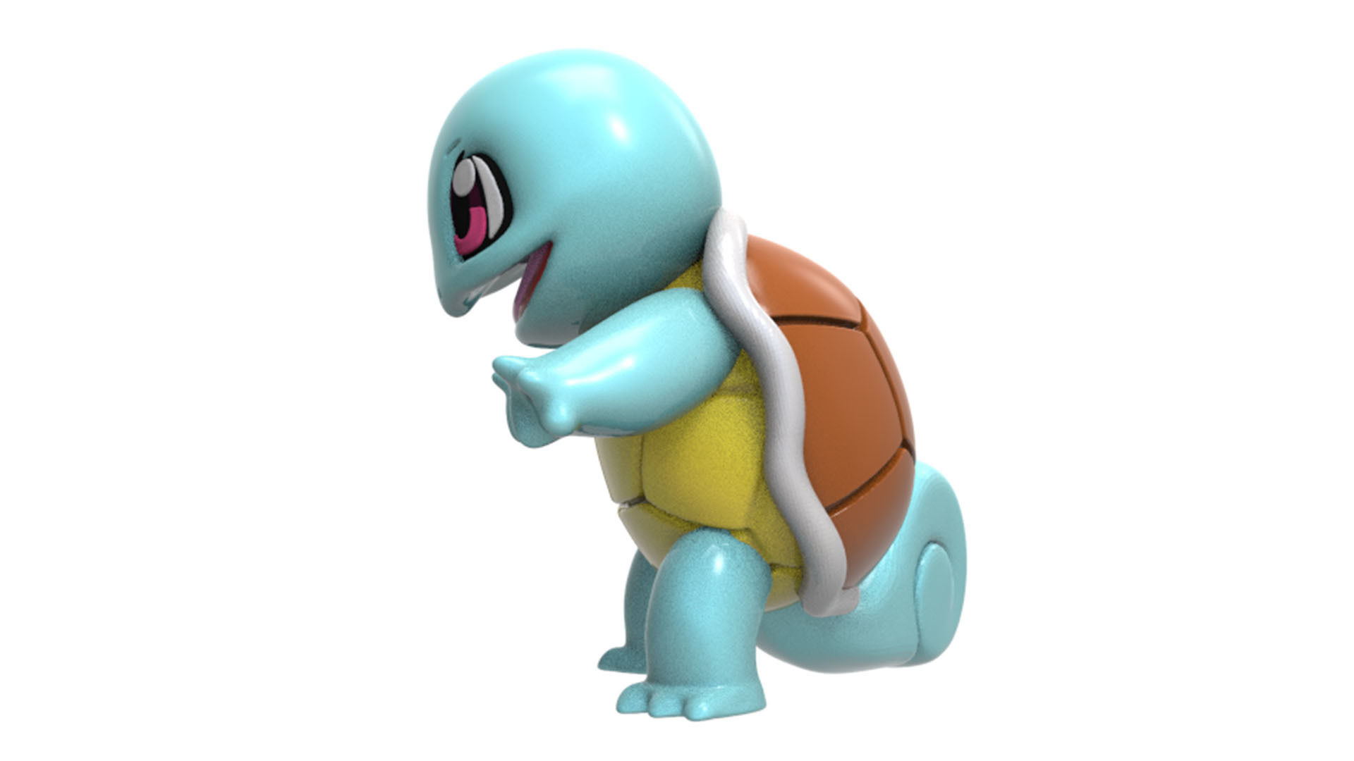 squirtle pokemon toy turtle 3D print model_3