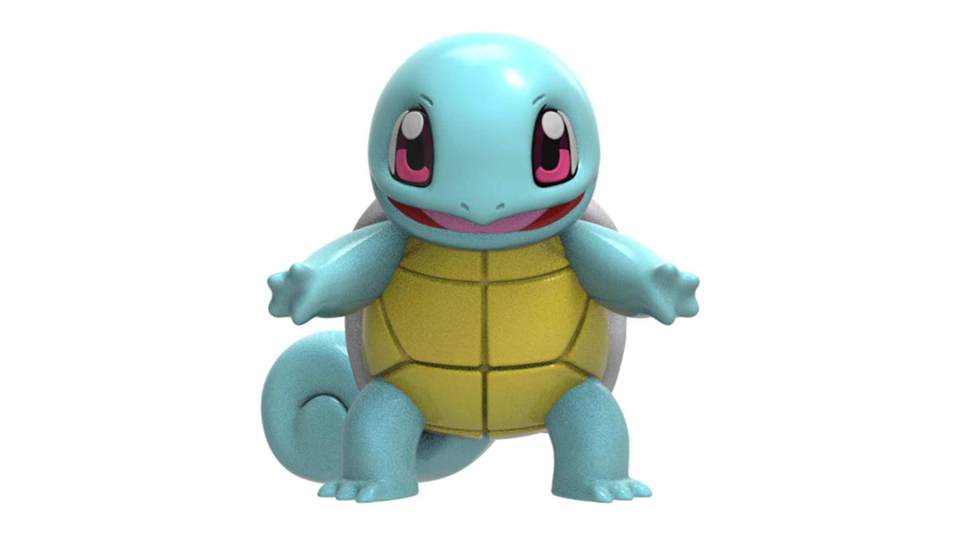 squirtle pokemon toy turtle 3D print model_1