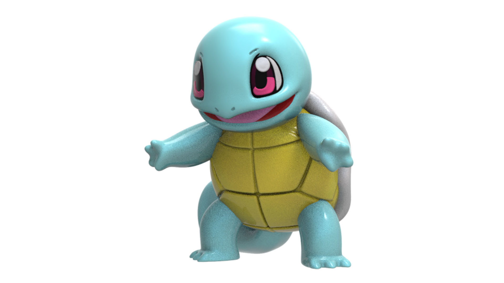 squirtle pokemon toy turtle 3D print model_2