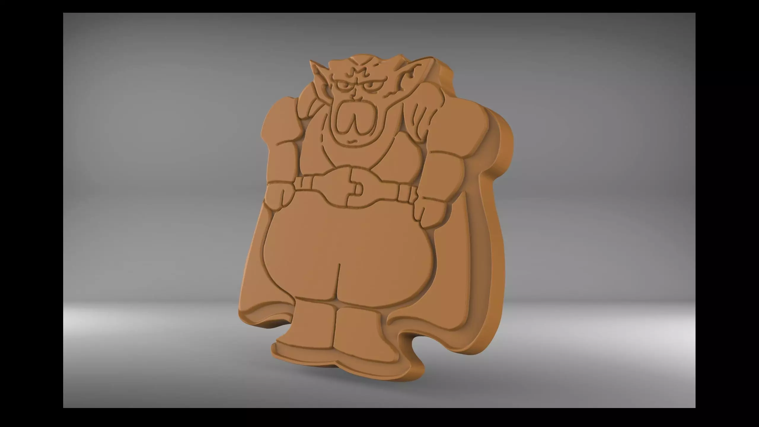 DABURA - Dragon Ball Z Free 3D print model