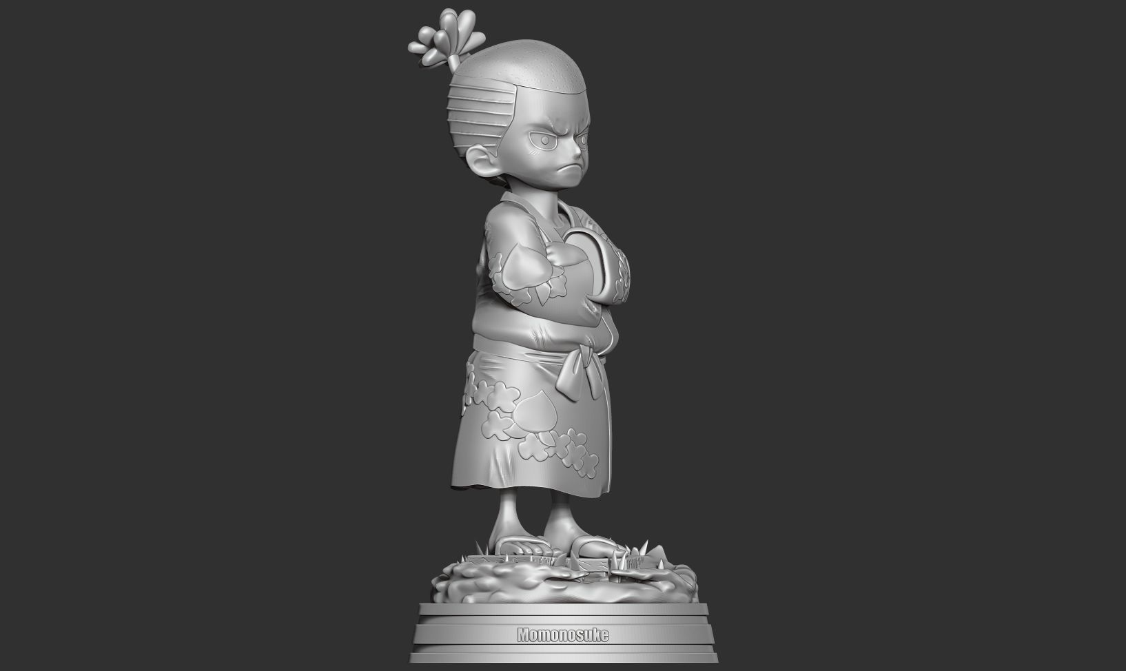 Kozuki Momonosuke - One Piece Fanart 3D print model_14