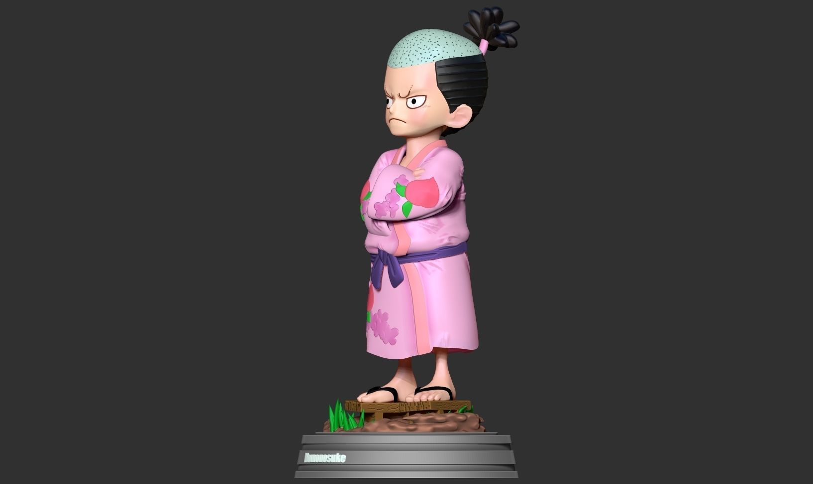 Kozuki Momonosuke - One Piece Fanart 3D print model_11