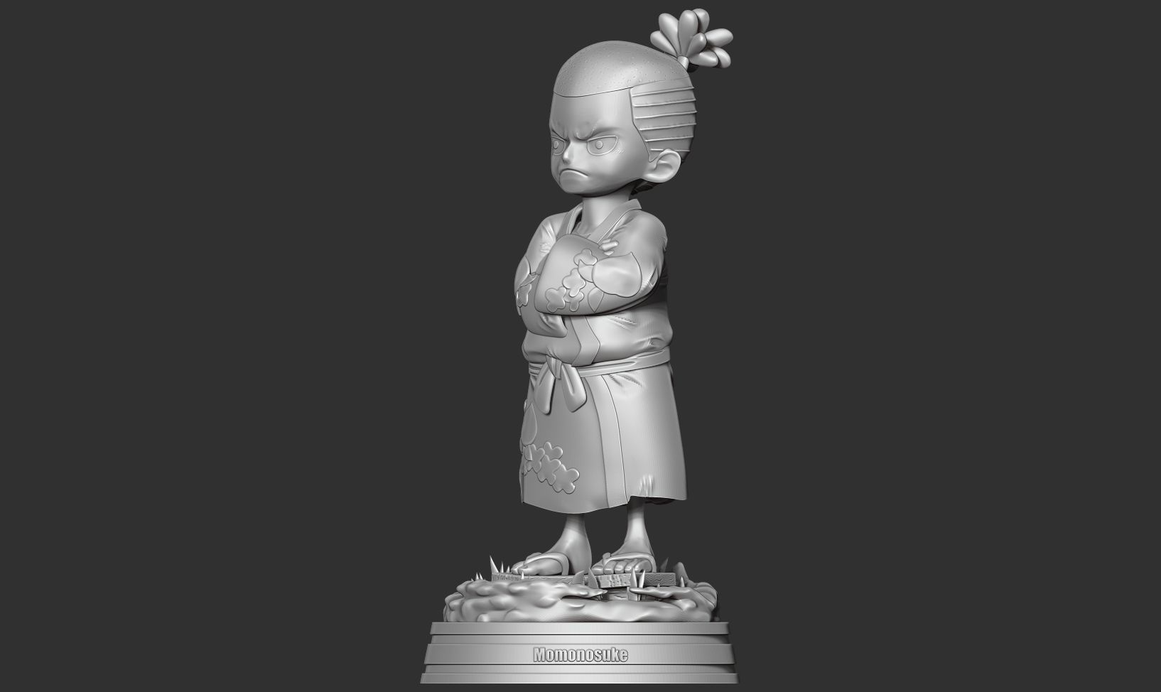 Kozuki Momonosuke - One Piece Fanart 3D print model_12