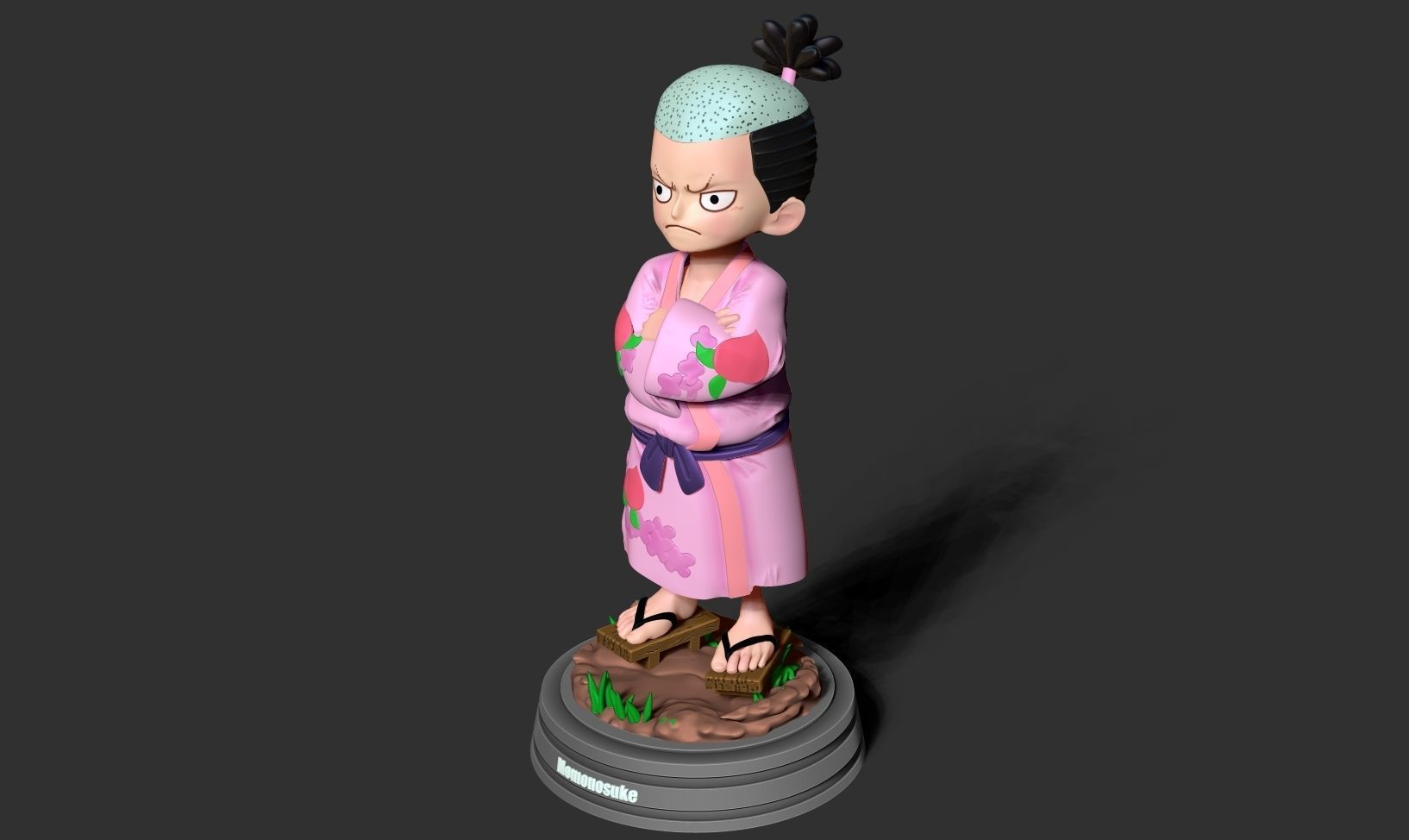 Kozuki Momonosuke - One Piece Fanart 3D print model_17