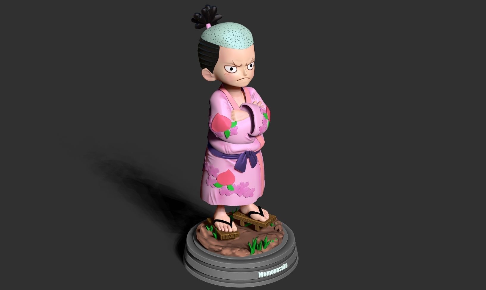 Kozuki Momonosuke - One Piece Fanart 3D print model_15