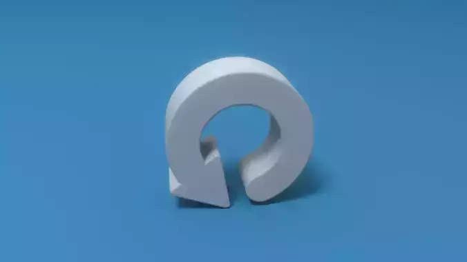 Refresh Low-poly 3D model