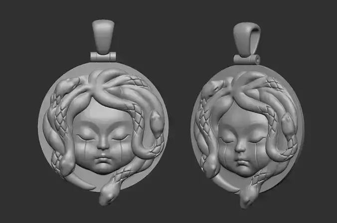 The Baby Medusa 3D print model