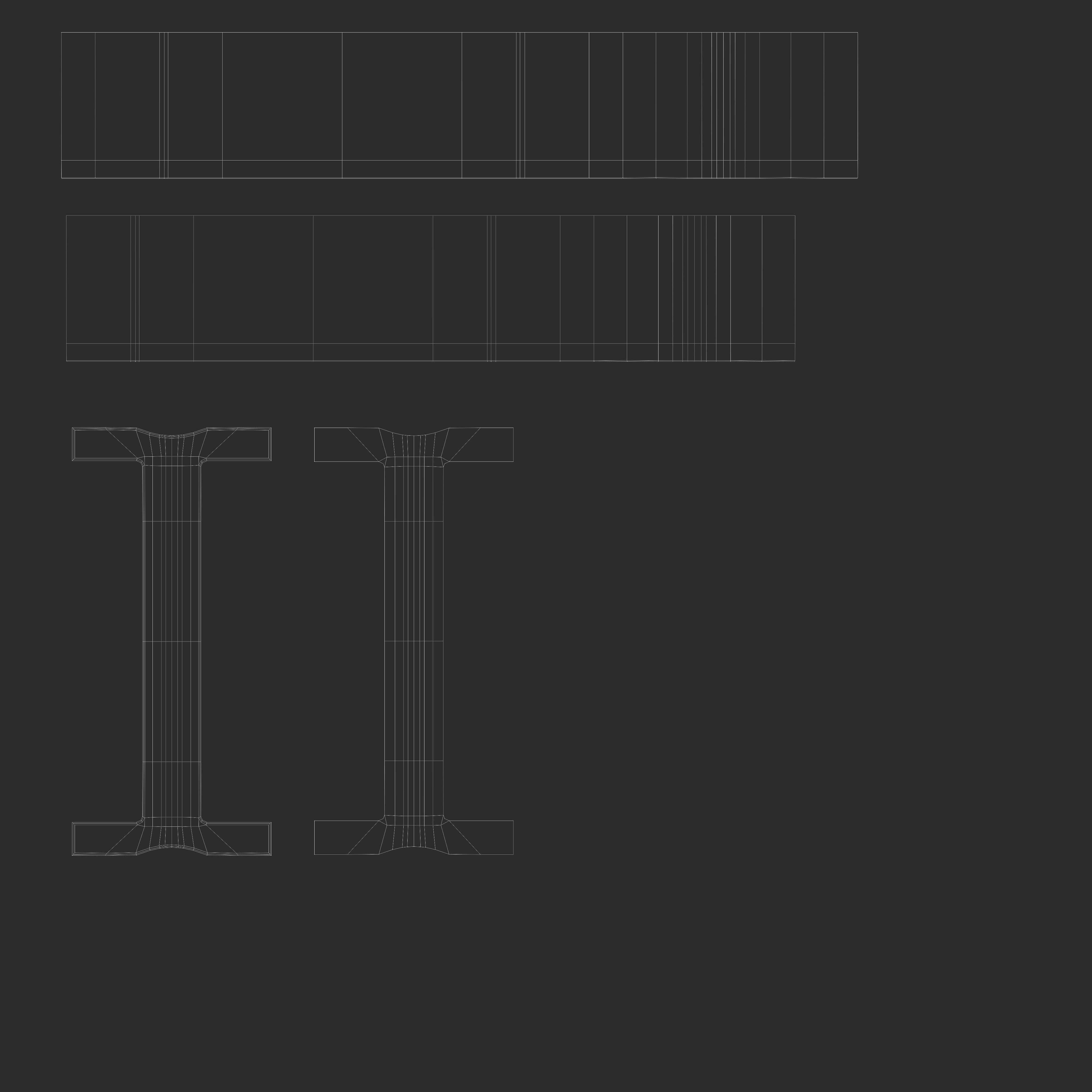 Select letter i Low-poly 3D model_3