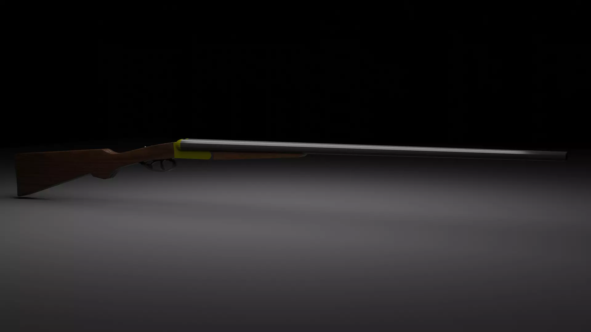 Double Barrel Shotgun Free 3D model