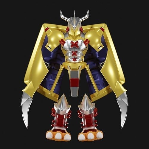 Wargreymon armor 3D print model