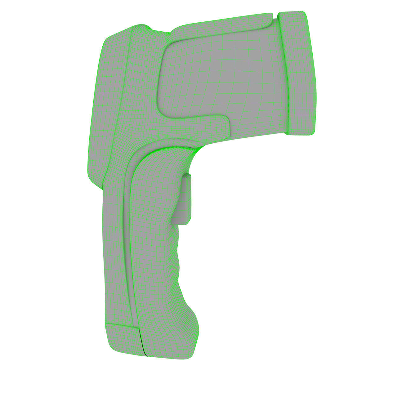 3D IR Infrared Thermometer 3D model_4
